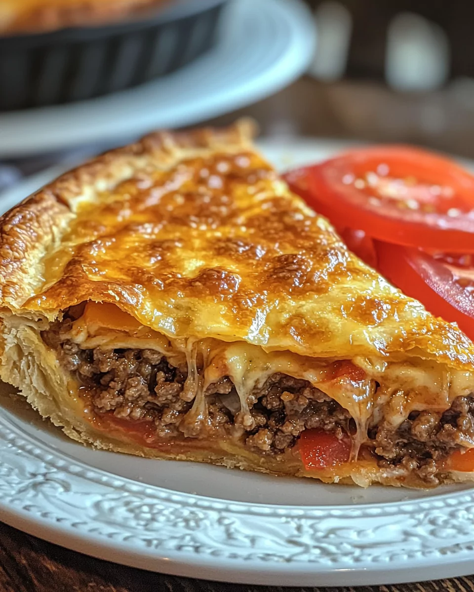Carnivore Bacon Cheeseburger Pie Recipe