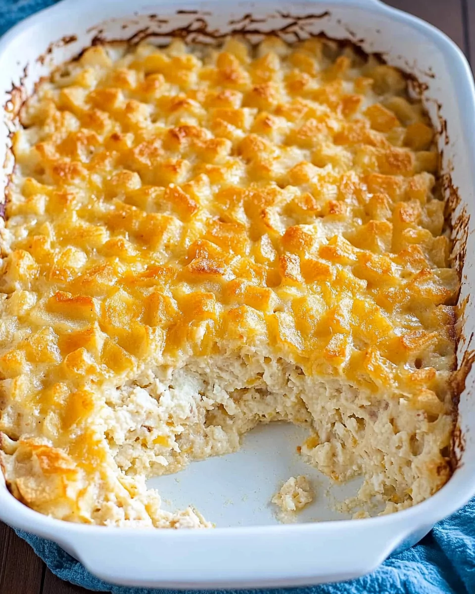 Hash Brown Casserole (Cracker Barrel Copycat!)