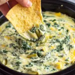Crock Pot Spinach Artichoke Dip