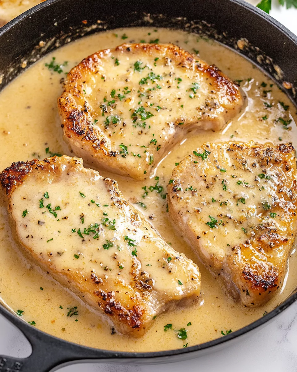 Garlic Parmesan Pork Chops