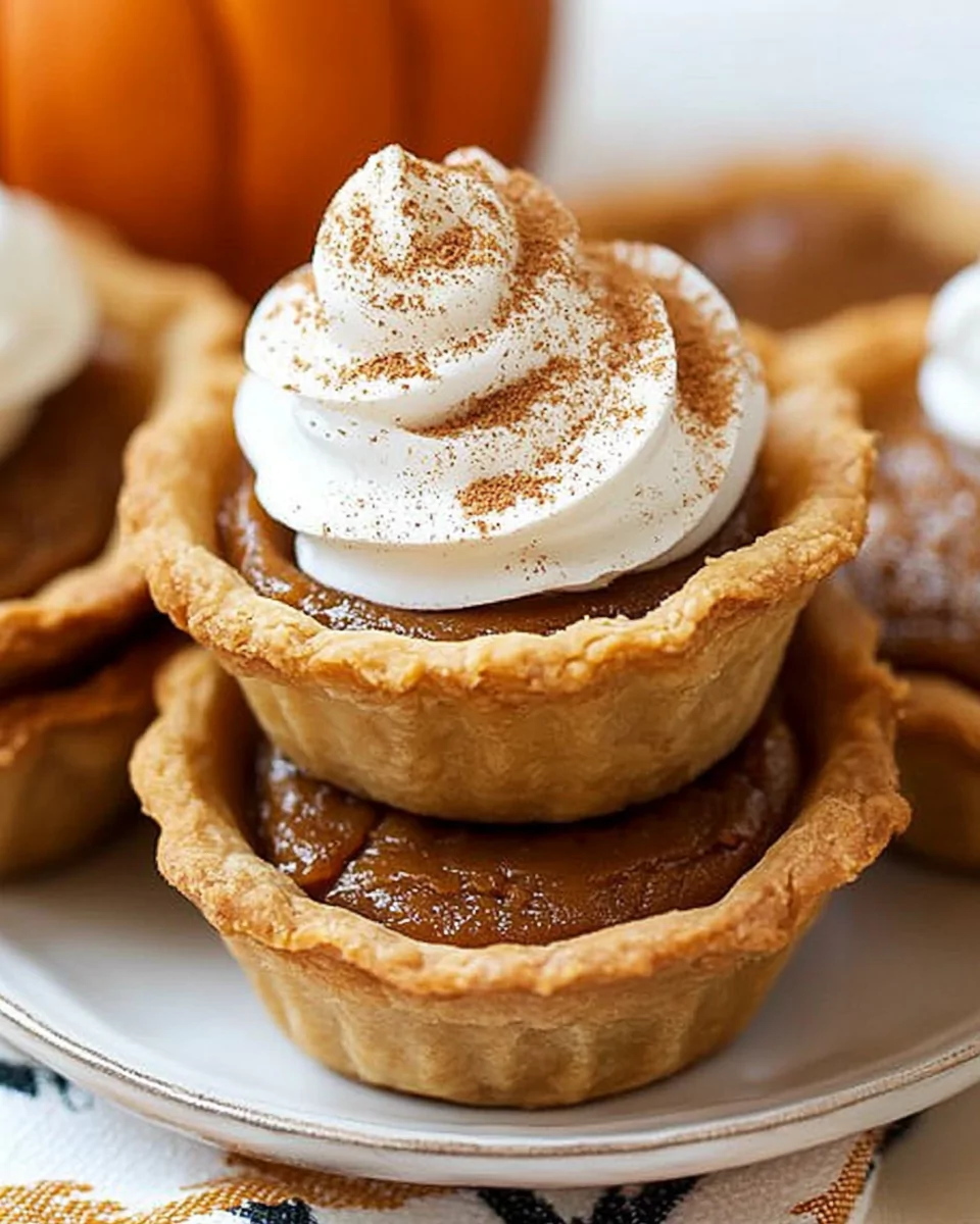 Mini Pumpkin Pies