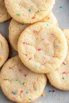 {3-Ingredient} Easy Sugar Cookies
