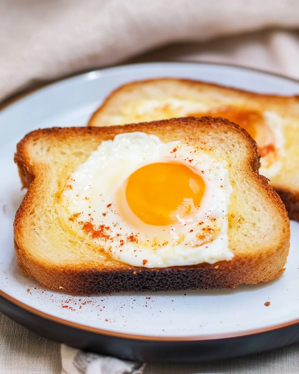 Air Fryer Egg Toast