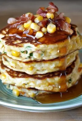 Bacon and Corn Griddle Cakes