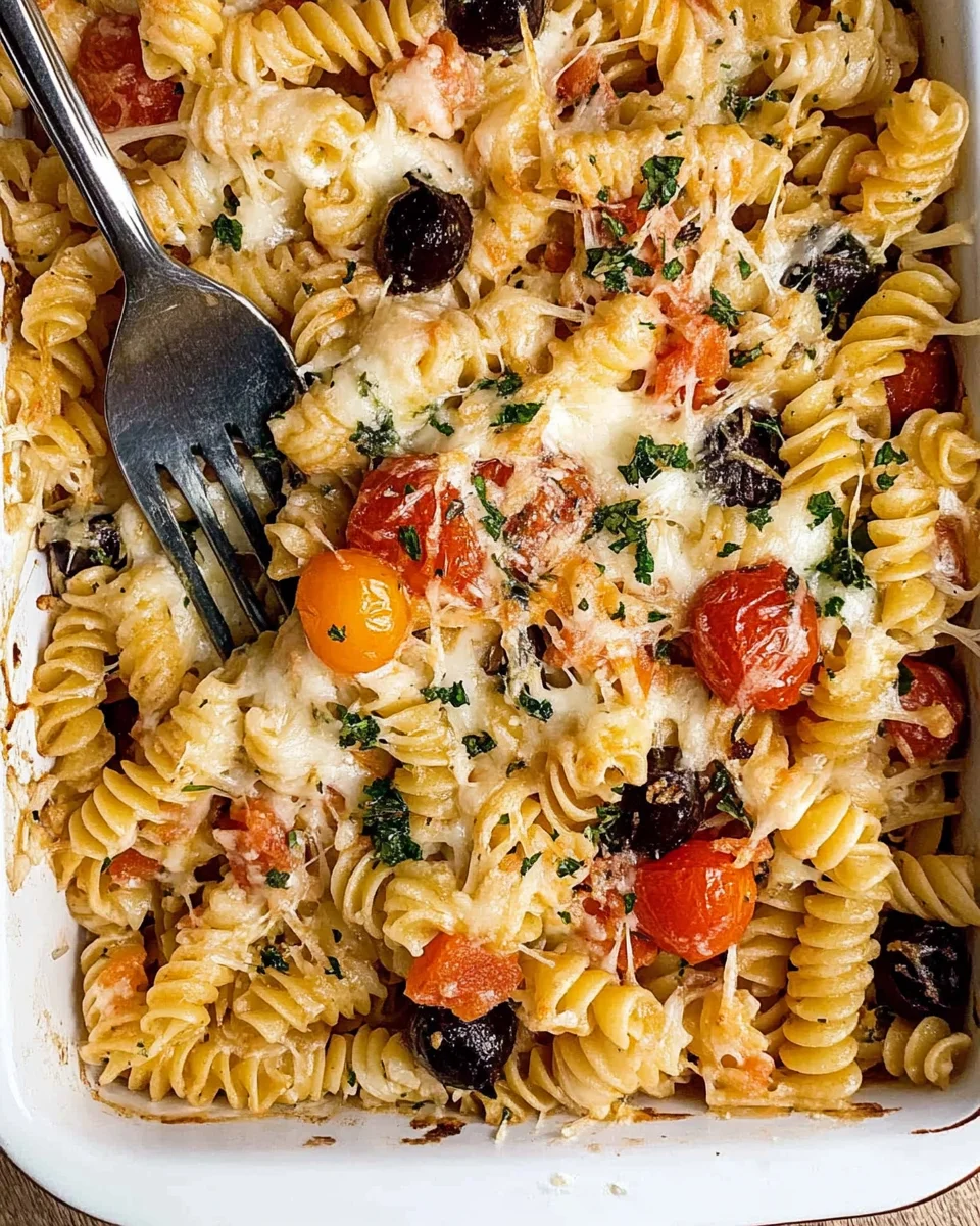 Baked Mediterranean Pasta