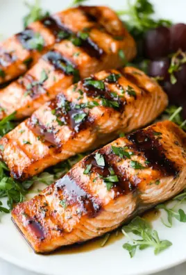 Balsamic Glazed Salmon