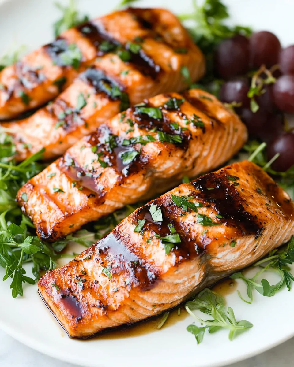 Balsamic Glazed Salmon
