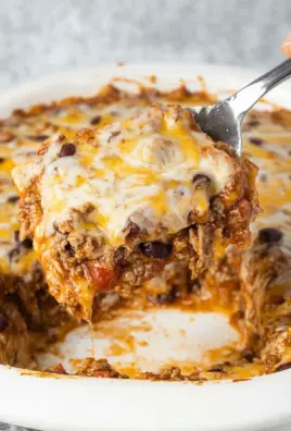 Beef Enchilada Casserole