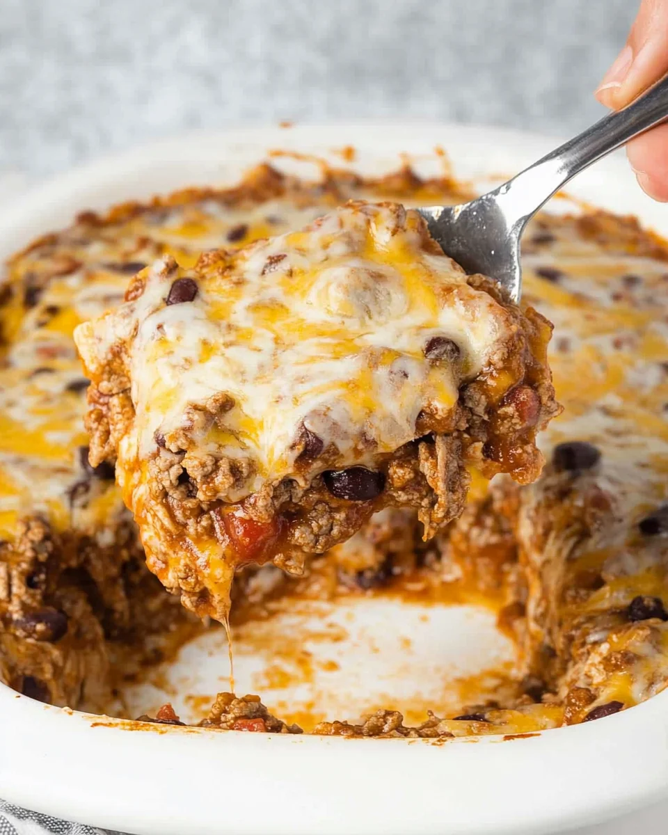 Beef Enchilada Casserole