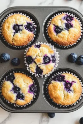 Blueberry Cottage Cheese Muffins