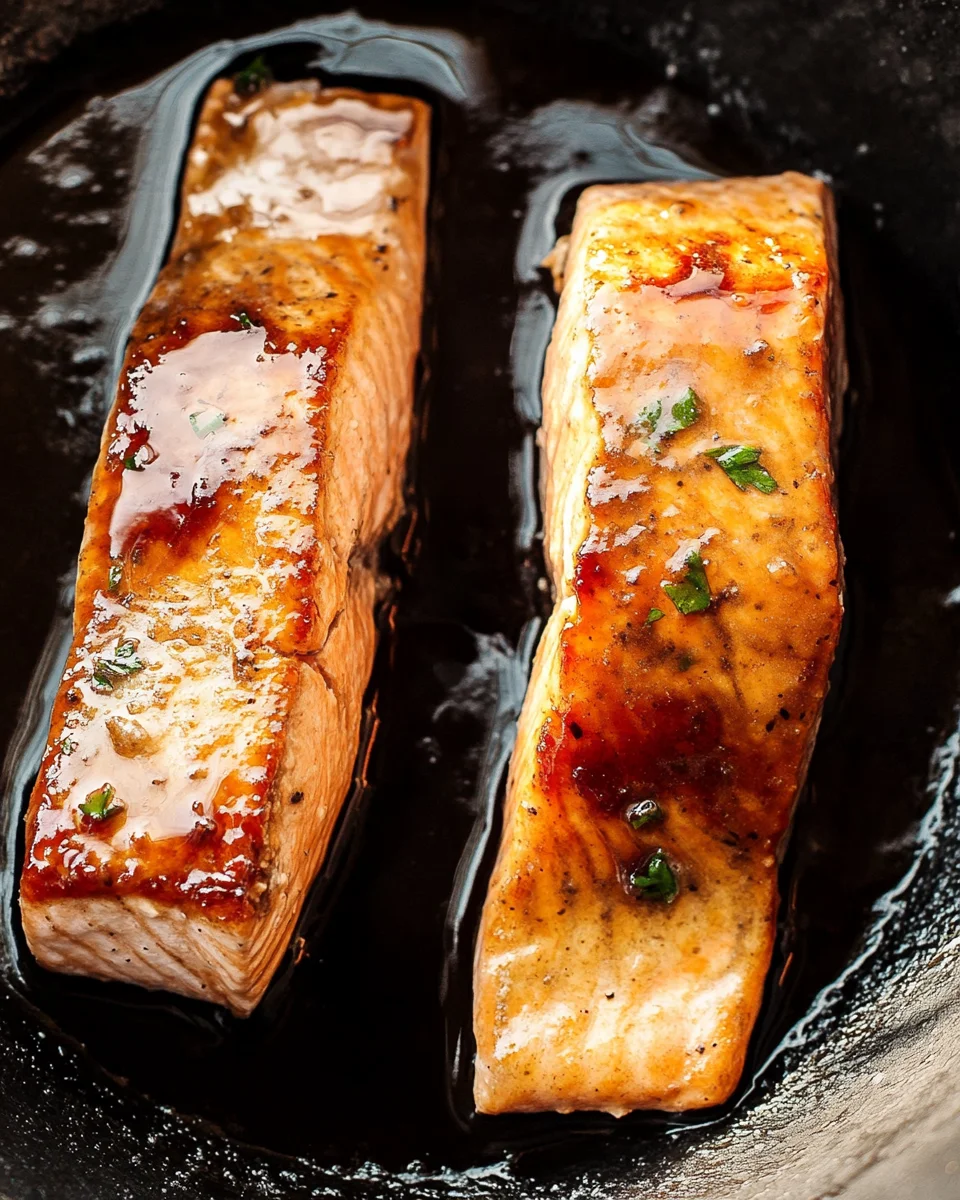 Brown Sugar Glazed Salmon