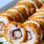 Chicken Cordon Bleu with Cheese Sauce