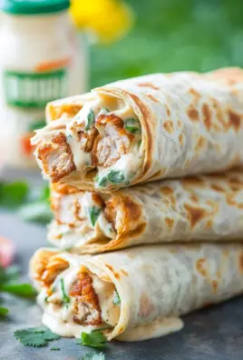 Chicken Ranch Wraps