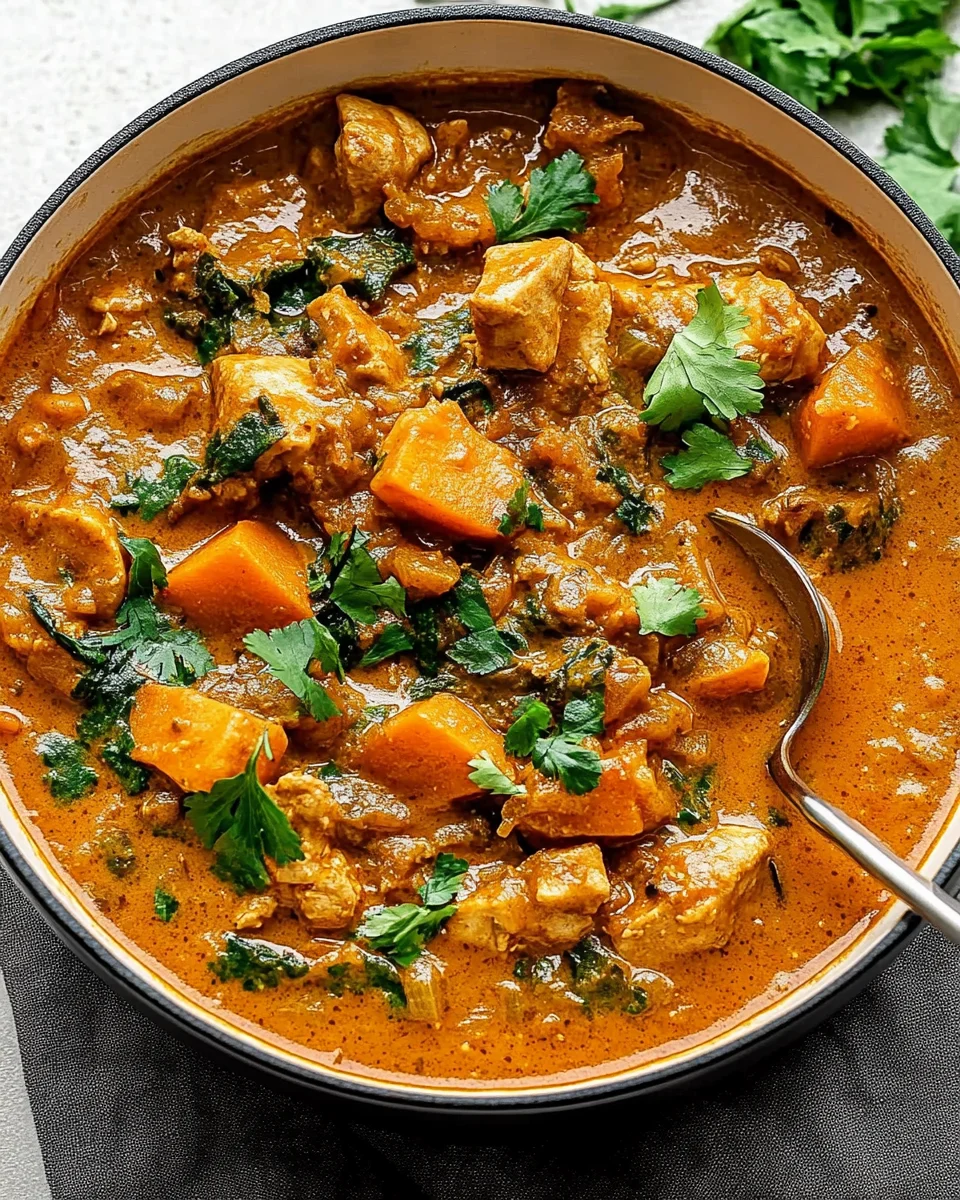 Chicken Sweet Potato Curry