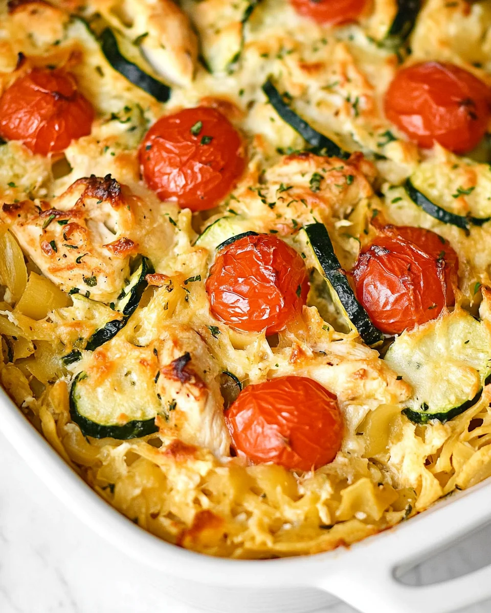 Chicken Tzatziki Casserole