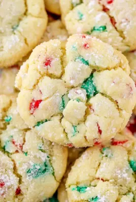 Christmas Gooey Butter Cookies