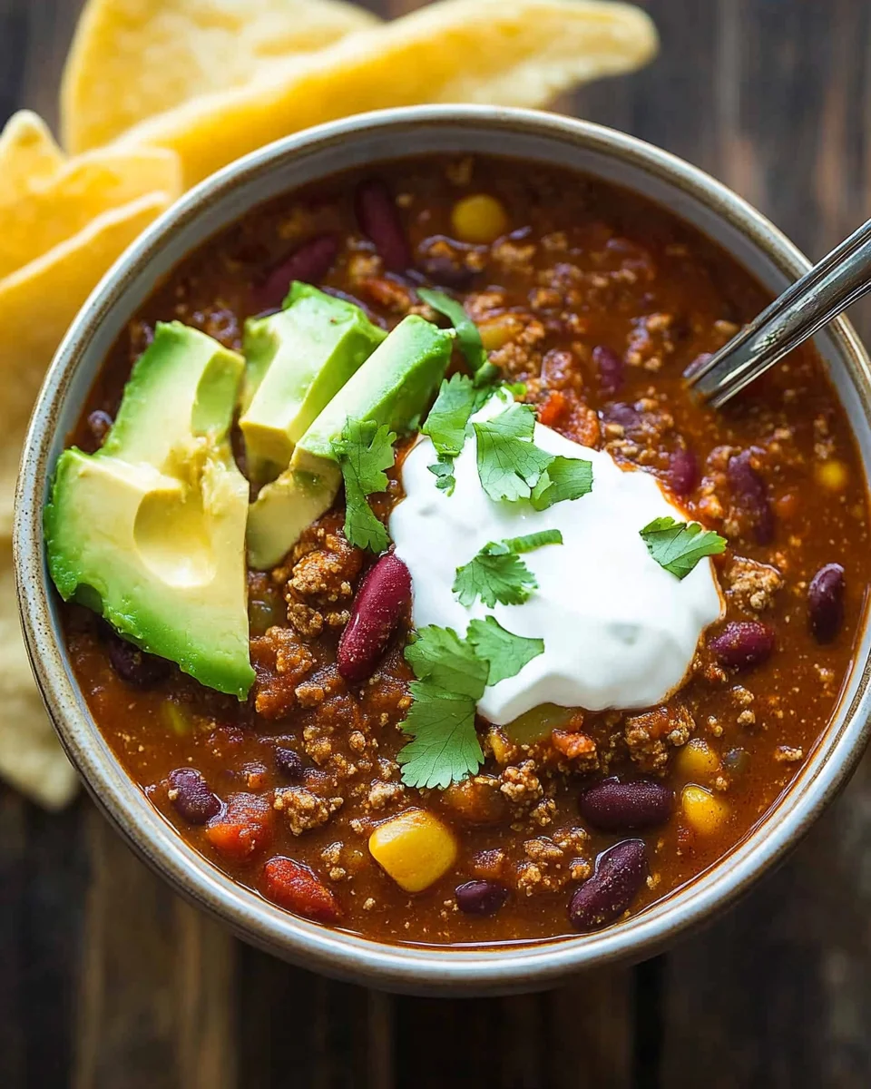 Classic Slow Cooker Chili