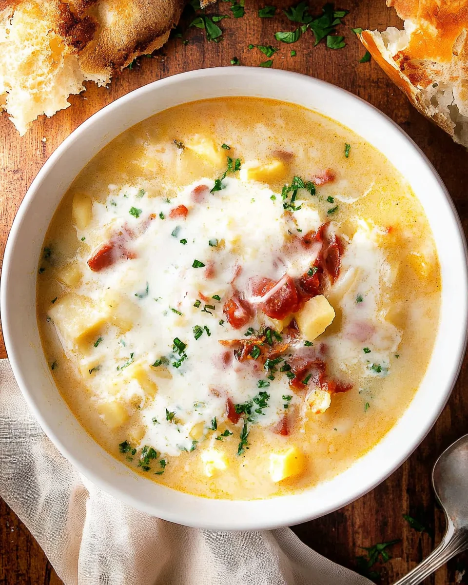 Copycat Outback Loaded Baked Potato Soup