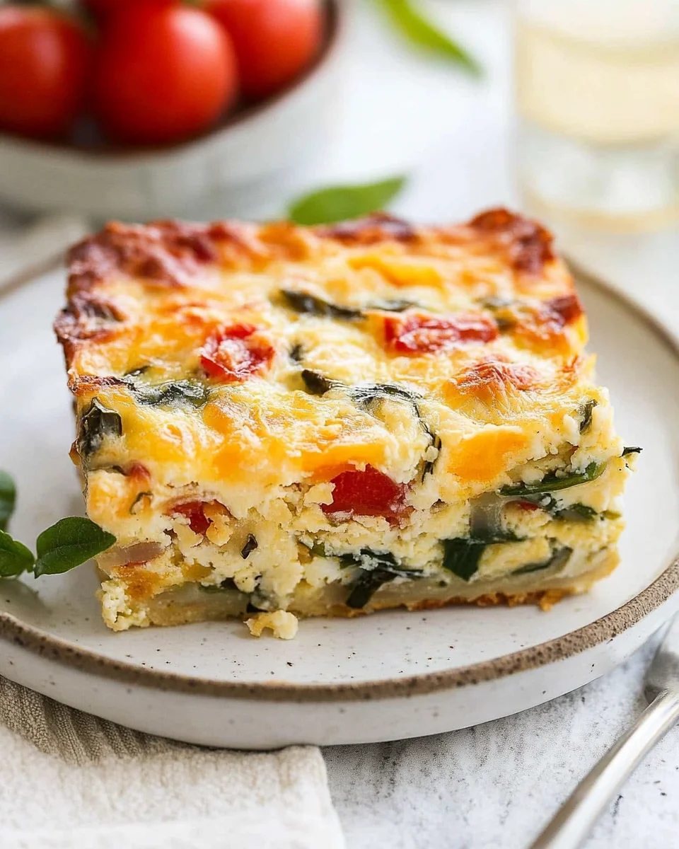 Cottage Cheese Egg Bake