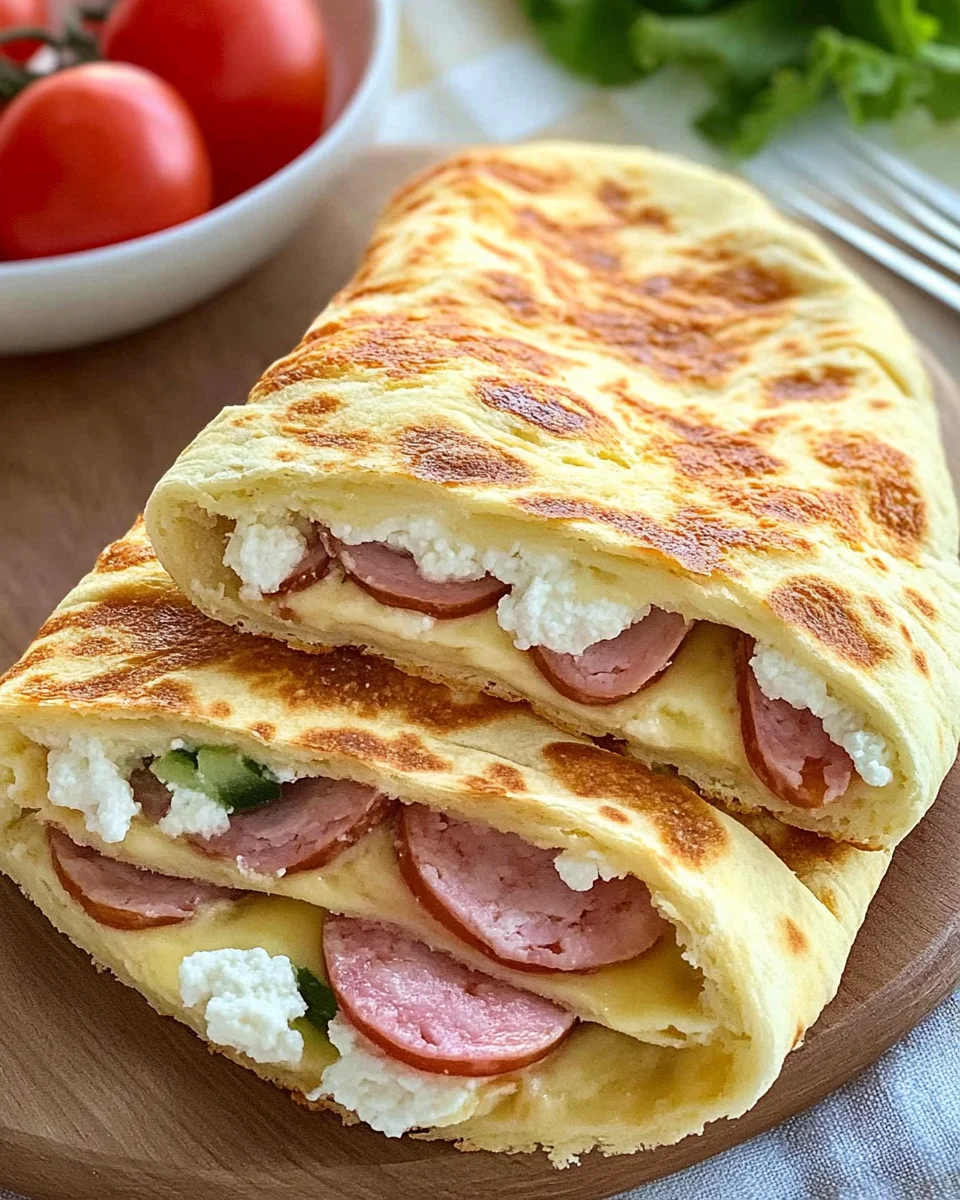 Cottage Cheese Flatbread