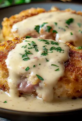 Creamy Chicken Cordon Bleu
