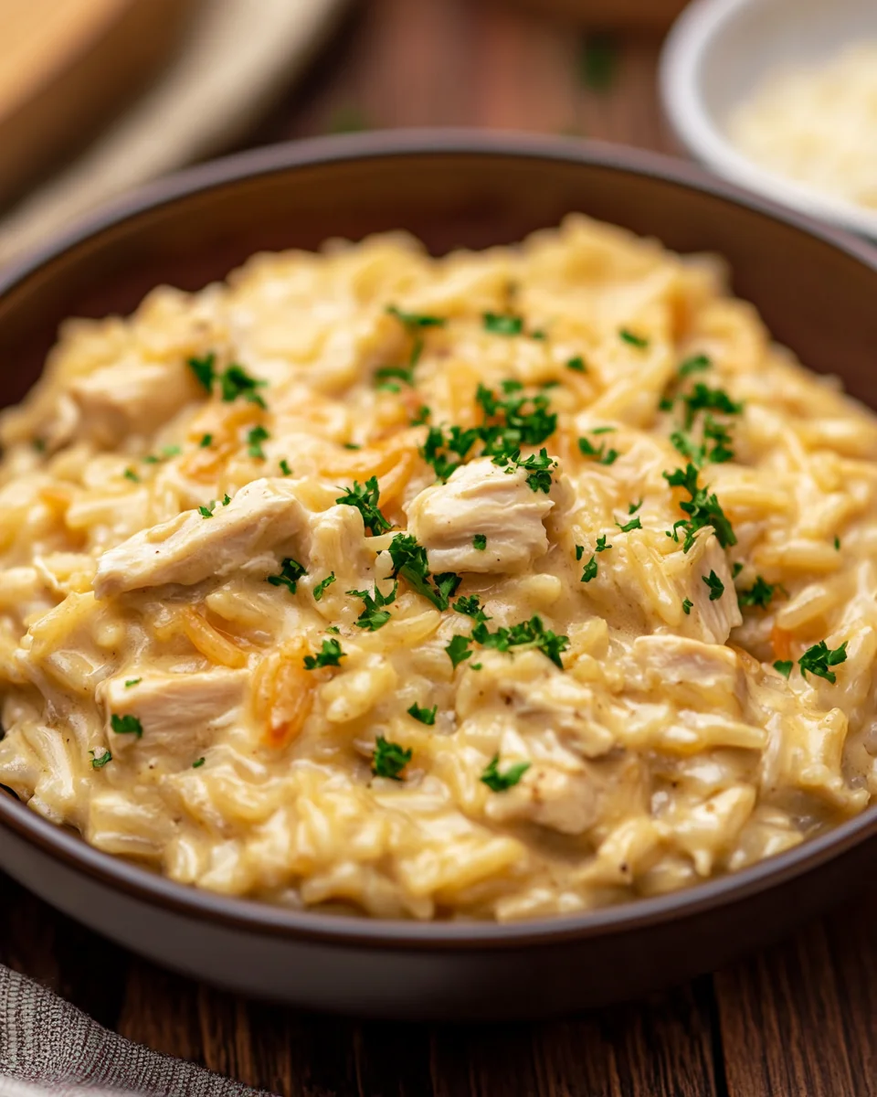 Creamy Chicken and Rice Casserole