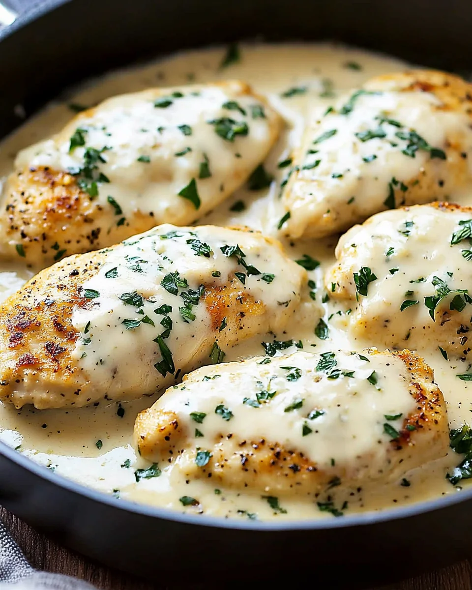 Creamy Garlic Parmesan Chicken