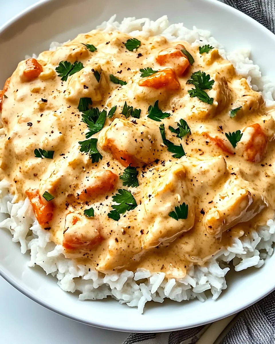 Creamy Smothered Chicken and Rice