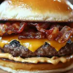 Crispy Bacon Burgers