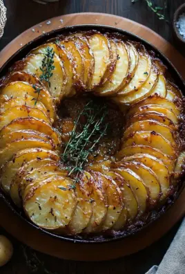 Crispy Balsamic-Thyme Potato Torte