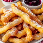 Crispy Funnel Cake Sticks