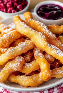 Crispy Funnel Cake Sticks