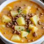 Crock Pot Hamburger Potato Soup