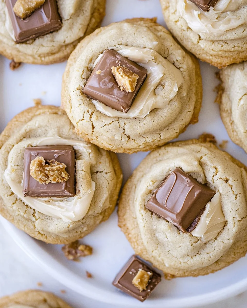 Crumbl Snickers Peanut Butter Cookies