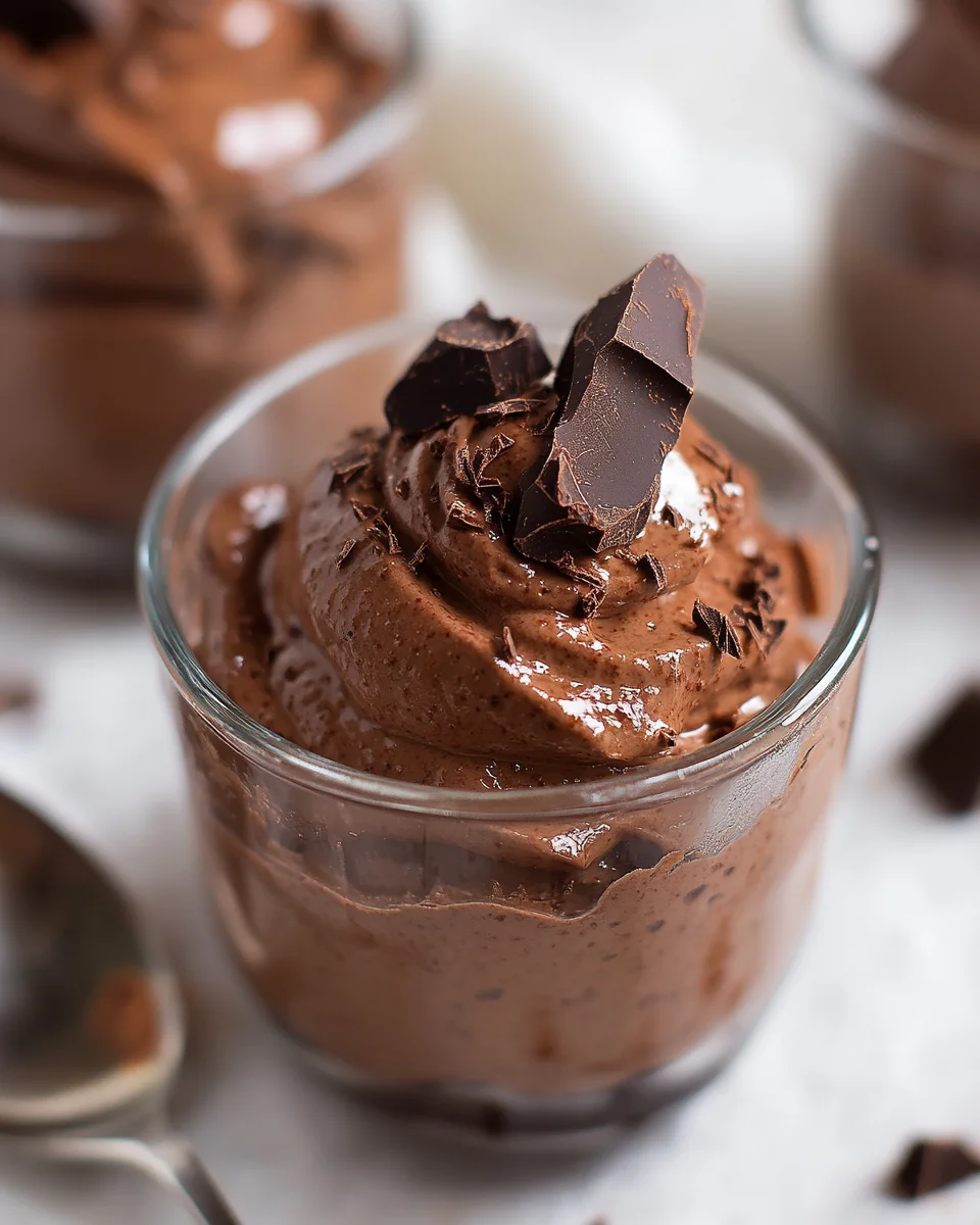 Easy 2-Ingredient Chocolate Mousse