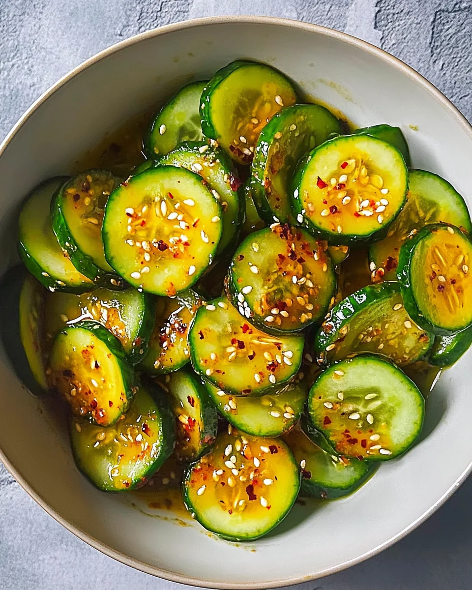 Easy Asian Cucumber Salad