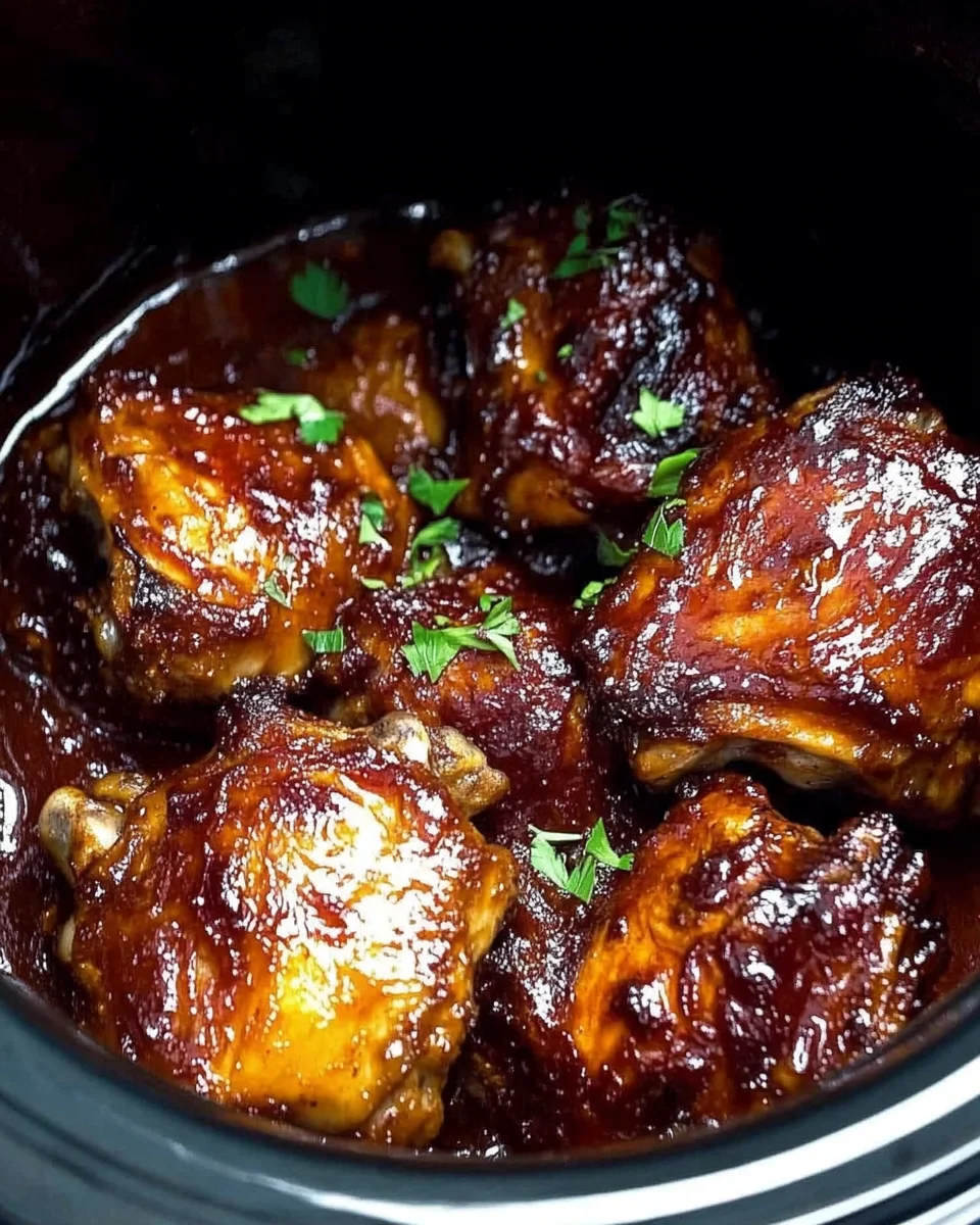Easy Crock Pot Chicken Thighs