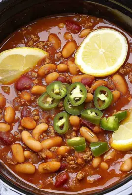 Easy Crockpot Chili