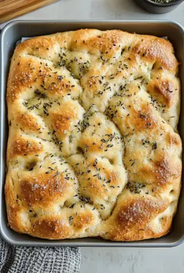 Easy Homemade Focaccia Bread