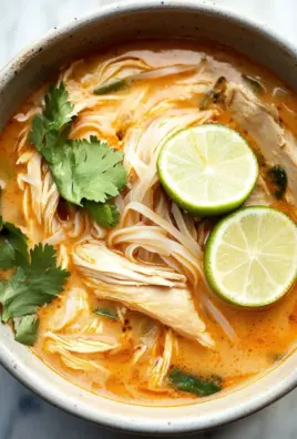 Easy Thai Chicken Curry Soup