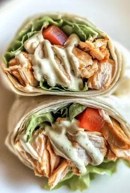 Flavorful Rotisserie Chicken Wraps