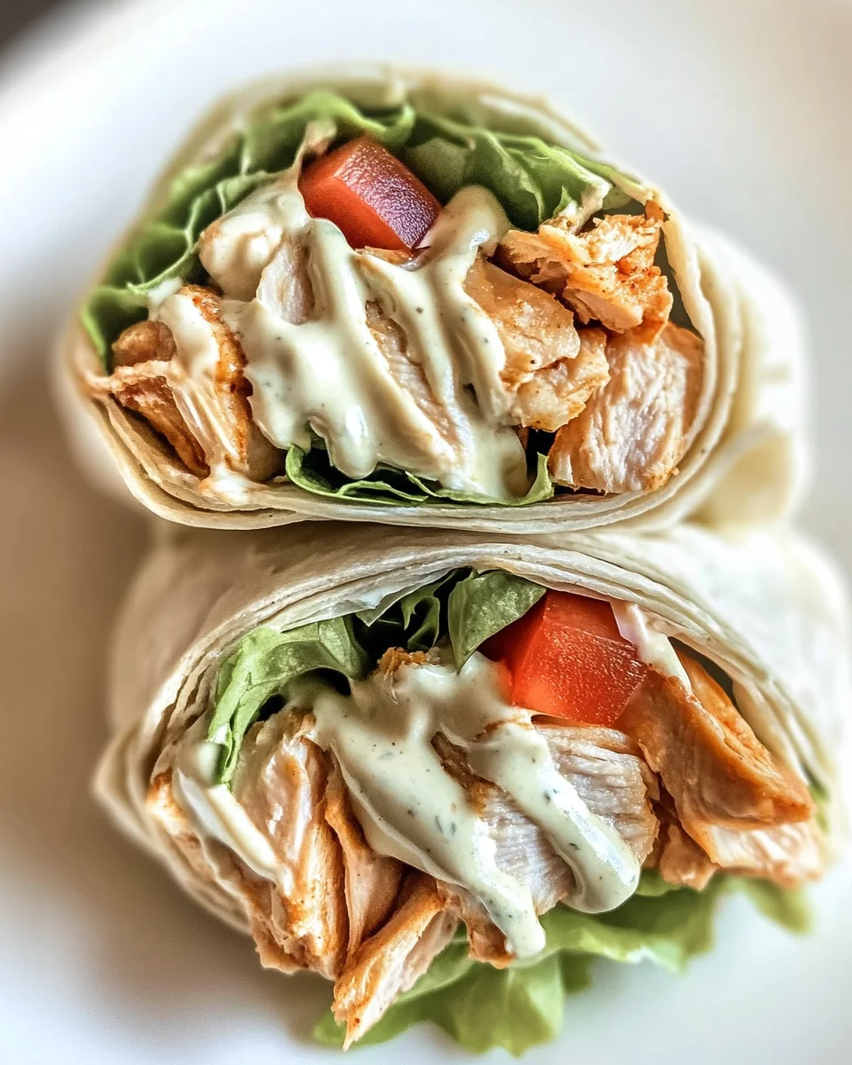 Flavorful Rotisserie Chicken Wraps