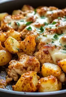 Garlic Parmesan Chicken and Potatoes (One-Pan Dinner)