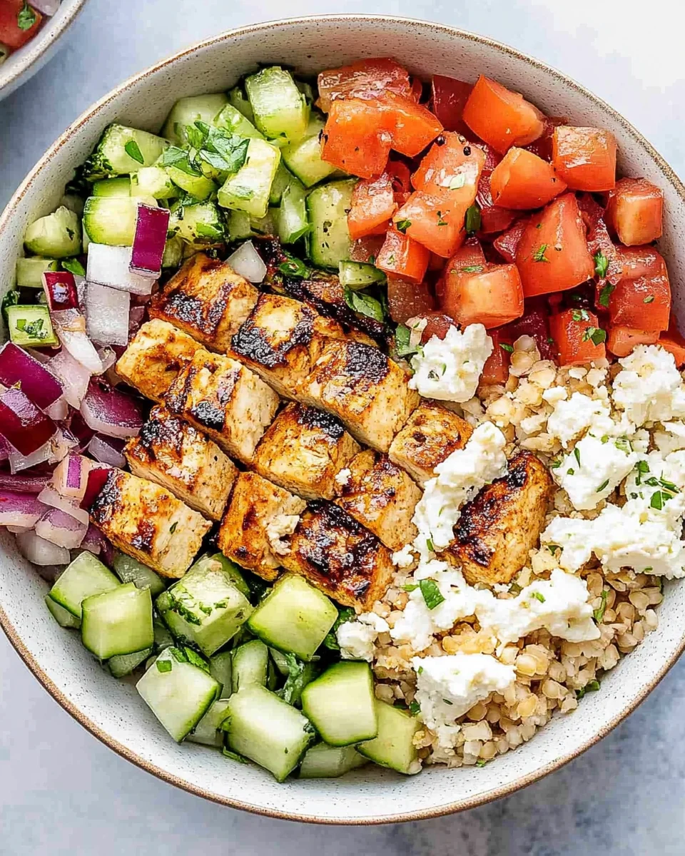 Greek Chicken Bowl