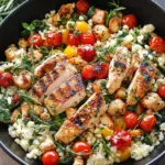 Greek Chicken and Lemon Rice