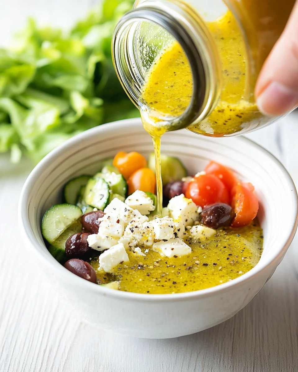 Greek Salad Dressing Recipe