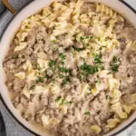 Ground Beef Stroganoff