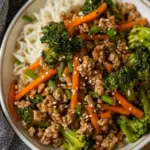 Ground Turkey Teriyaki Stir Fry