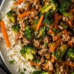 Ground Turkey Teriyaki Stir Fry