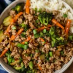Ground Turkey Teriyaki Stir Fry